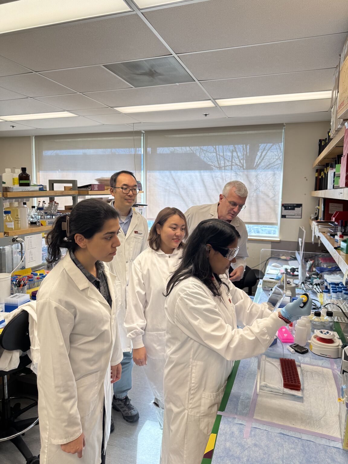 Laboratory research collaboration supporting the public HPV program